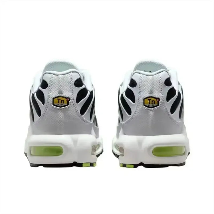 Nike Air Max Plus TN Men White Black Volt Fresh Street Style Air Cushion Daily Commuting Jogging Running Shoes DM0032-103