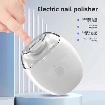 Electric Nail Clipper Cutter With LED Light Rechargeable Nail Cutter Manicure For Baby Adult Nail Polish Manicure Tool Nail Care