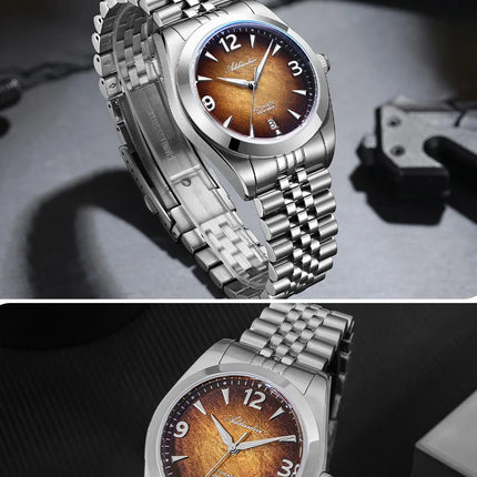 ADDIESDIVE Men's Automatic Mechanical Diving Watch 200M Waterproof Sapphire Crystal 316L Stainless Steel Japan 8215 Movement