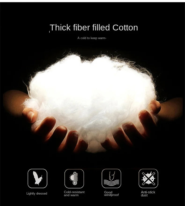 2024 Men's Winter Jacket Fashion Splicing Style Hidden Hooded Warm Parka coats Women's Street Short Down Cotton Padded Jacket