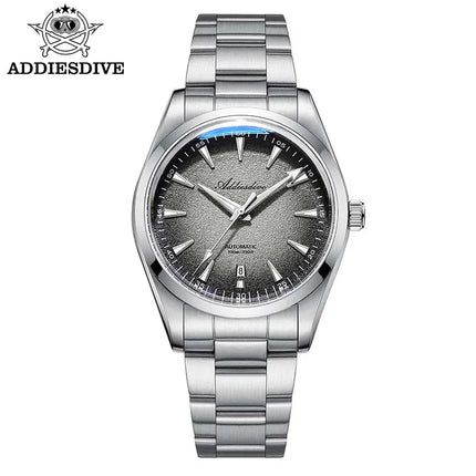 ADDIESDIVE Luxury 39mm Men Automatic Watch 8215 Mechanical BWG9 Super Luminous 100m Waterproof Watches Bubble Glass Men‘s Watch
