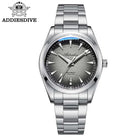 ADDIESDIVE Luxury 39mm Men Automatic Watch 8215 Mechanical BWG9 Super Luminous 100m Waterproof Watches Bubble Glass Men‘s Watch