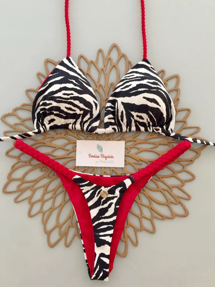 Micro Bikini 2026 Costume da bagno donna Nuovo costume da bagno sexy Halter Bikini Set brasiliano Biquini Perizoma femminile Beachwear Party Wear platinumshop