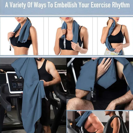 Super absorbent quick-drying soft travel towel for outdoor sports, can be used for travel, yoga, beach, bathing