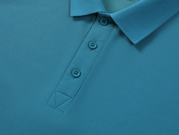 Polo da lavoro in cotone 100% polo personalizzata in puro cotone cultura aziendale T-shirt a maniche corte ricamo stampa logo parola