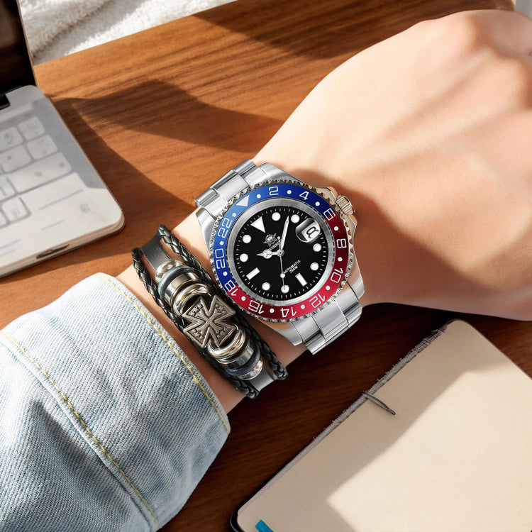 ADDIESDIVE AD2503 Luxury Men's Automatic Watch 8215 Mechanical Watch BGW9 Luminous Sapphire Glass Diver's Watch Men Analog Watch