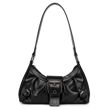Nuova Borsa Sottospalla in Pelle da Donna, Borsa a Tracolla Trendy per Signore
