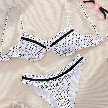 Sexy Micro Push-Up Bikini 2026, Women's Swimsuit, Polka Dot Bikini Set, Brazilian Beachwear, Biquini Swimsuit
