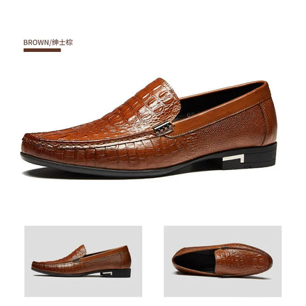 Scarpe slip on da uomo Mocassini da uomo Mocassini da uomo Scarpe estive in vera pelle Mocassini da uomo Scarpe da guida formali 2024