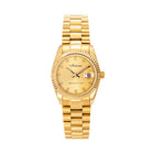 Orologio al Quarzo da Donna alla Moda 30mm, Cronografo in Oro 24K con Doppio Calendario, Cinturino in Acciaio Inossidabile, Impermeabile, Regalo per Moglie platinumshop