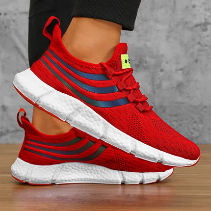 Scarpe sportive Casual da uomo Sneakers leggere e traspiranti appartamenti antiscivolo Outdoor Running Walking Tenis scarpe da Jogging atletiche