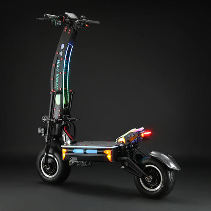 Halo Knight T107 Max Scooter elettrico 13 pollici Off Road Pneumatico 4000W * 2 Doppio motore 72V 50Ah Batteria E-Scooter per pendolarismo urbano