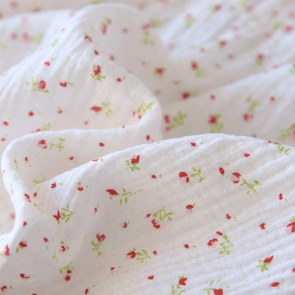Nuova Camicia da Notte Lunga con Stampa Floreale, Pigiama da Donna in Puro Cotone, Lingerie Comoda, Abbigliamento Estivo Casual per Casa