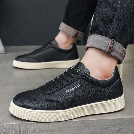 Casual Shoes Loafers British Leather Sneakers Flats Shoes Classic Men Leather Shoes Spring Summer New Trendy Designer Loafers