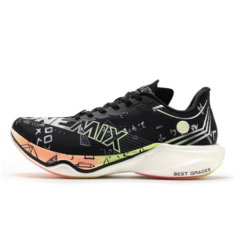 ONEMIX Scarpe da corsa per maratona ultraleggere Scarpe da ginnastica da corsa professionali in nylon con bordo in carbonio con supporto antiurto e rimbalzo PlatiNum