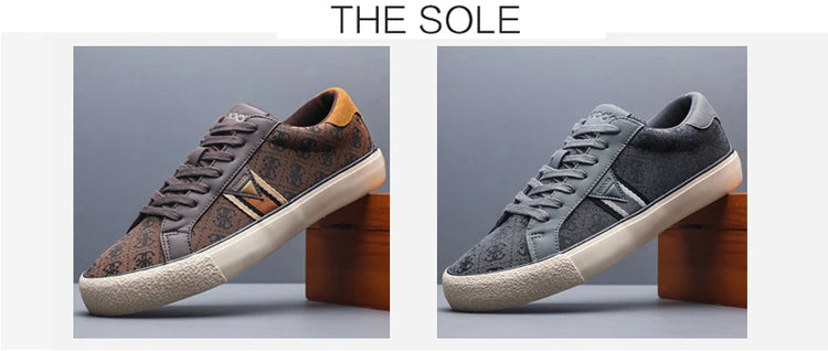 Soft Casual Leather Mens Sneakers New Arrival Casual Shoes Sports Walking Outdoors Skateboard Footwear Tenis Masculino BD25025