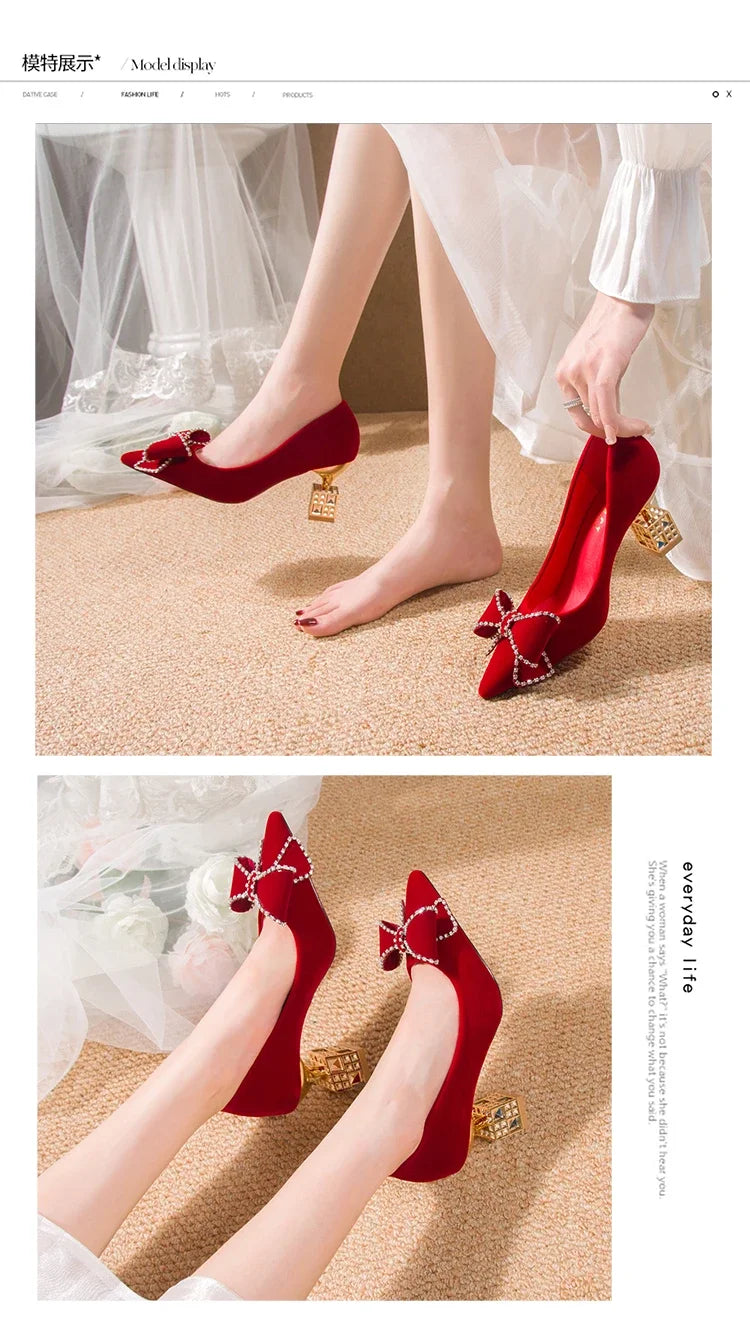 Moda di lusso Rivetto Fibbia Cintura Appartamenti Mocassino slip-on da donna Scarpe a punta Scarpe da balletto Mocassini da donna da ufficio 2025