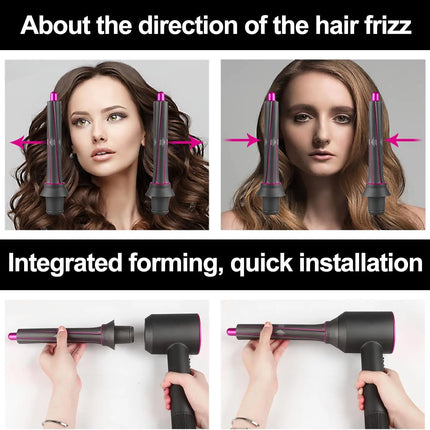 Upgraded Adapter Hair Dryer Automatic Curling Nozzle For Dyson Supersonic HD16 Nural Hair Dryer Accessories Cylinder Comb Nozzle