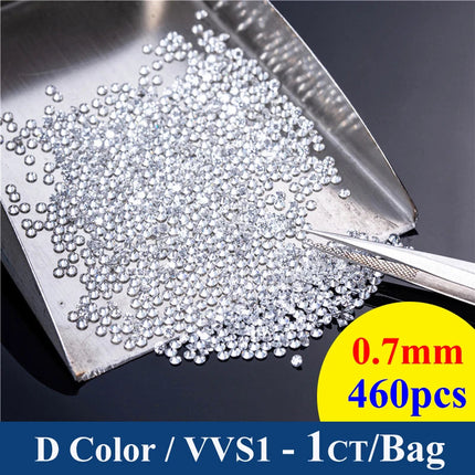 New Premium D Color VVS1 Moissanite Loose Stone Full Size Factory Wholesale Fine Jewelry Certified Moissanite Diamonds With GRA PlatiNum