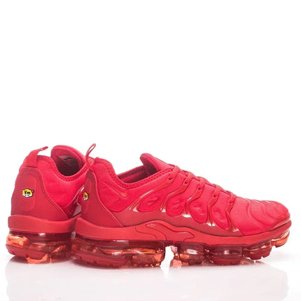 Nike Vapormax Plus TN Classic Red Air Cushion Men's and Women's Running Shoes Comfortable Lightweight Outdoor Sports Sneakers