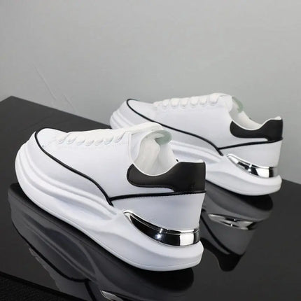 New couple shoes fashion breathable sports men's shoes all-match casual women's shoes increase men's and women's shoes