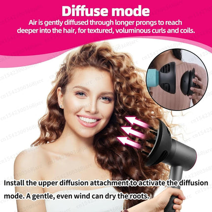 2 In 1 New Diffuser Nozzle for Dyson Supersonic HD16 Nural SenCiciMen X13 Hair Dryer Diffuser Attachment Accessories Nozzles