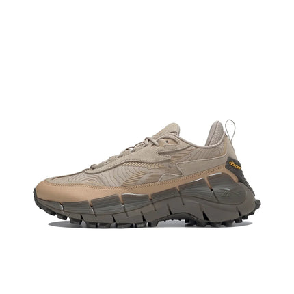 Reebok Zig Kinetica 2.5 Running Shoes Unisex Low Top Brown/Gray
