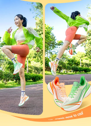 ONEMIX Scarpe da corsa da uomo in stile nuovo classico Scarpe sportive stringate da uomo Scarpe da ginnastica da jogging estive all'aperto Scarpe da ginnastica in rete PlatiNum