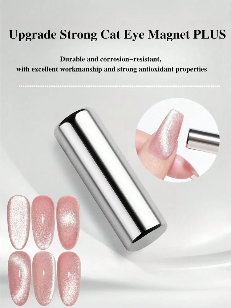 3x0.7cm Round Nail Art Cat Eye Gel Magnetic Pen for Gel Polish 3D Cat Eye Nails Painting Strong Magnet Stick Manicure DIY 2030