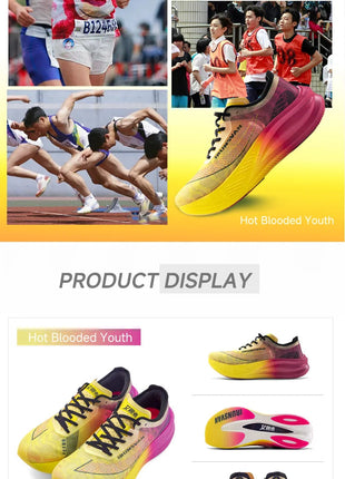 IRUNSVAN  Lightweight Marathon Sneakers Men Running Shoes Breathable Sports Shoes Casual Comfortable Athletic Training Unisex PlatiNum