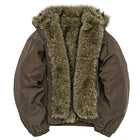 Mens Korean Streetwear Thick Warm Jacket Winter Fleece Lined Fur Collar High Quality Cold Proof Heavyweight Outdoor Thermal Coat