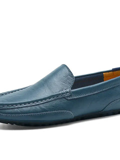 Scarpe Casual da Uomo con Suola Morbida, Mocassini Leggeri Antiscivolo per Guida, Taglie Grandi, Scarpe in Pelle Tenis Masculino
