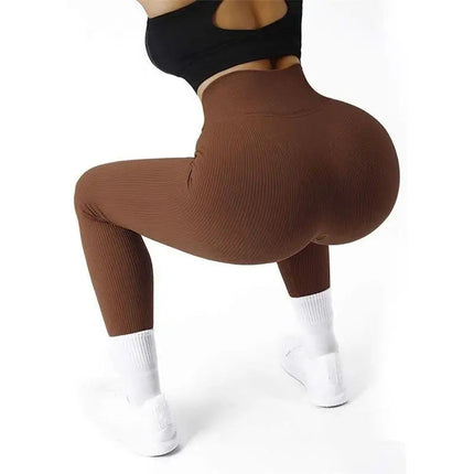 Women Yoga Pants High Waisted Sport Gym Fitness Leggings Women Seamless Female Legging Tummy Control Running Tights PlatiNum