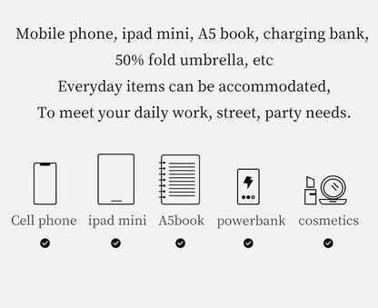 LA FESTIN 2024 Borse di lusso di nuova tendenza Borsa da donna Borse a tracolla Borsa di grande capacità Borse a tracolla di moda Borse femminili