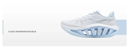 Xtep Light Boat MAX Scarpe da corsa leggere da uomo con rimbalzo e aumento dell'altezza, forza propulsiva più forte 874219110095