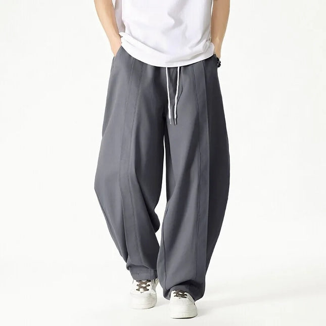 2025 heiße Verkäufe weite Hosen Herren Freizeithosen japanische Styles Herren Harun Hosen Streetwear Mode Hip Hop lockere Laternenhosen