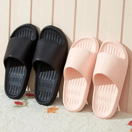 Pantofole morbide coppie casa pantofola all'aperto estate donna camera da letto fondo spesso scarpe sandali da spiaggia uomo infradito scarpe da doccia
