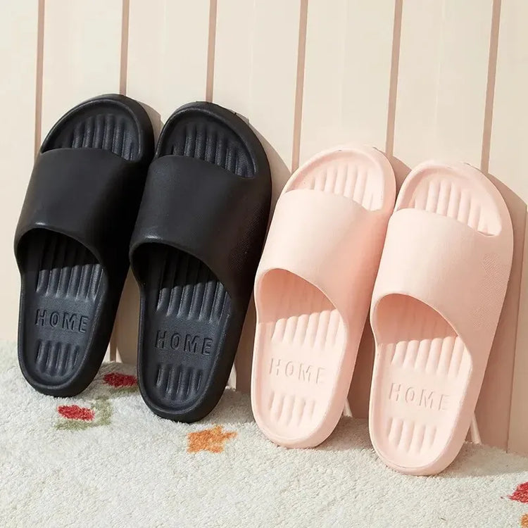 Pantofole morbide coppie casa pantofola all'aperto estate donna camera da letto fondo spesso scarpe sandali da spiaggia uomo infradito scarpe da doccia