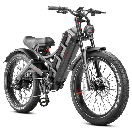 【Romeo pro2 spot】Bicicletta elettrica da città Romeo pro2 3000W con doppio motore, batteria integrata 52V 70Ah, pneumatici grandi, ruote da 26x4.0