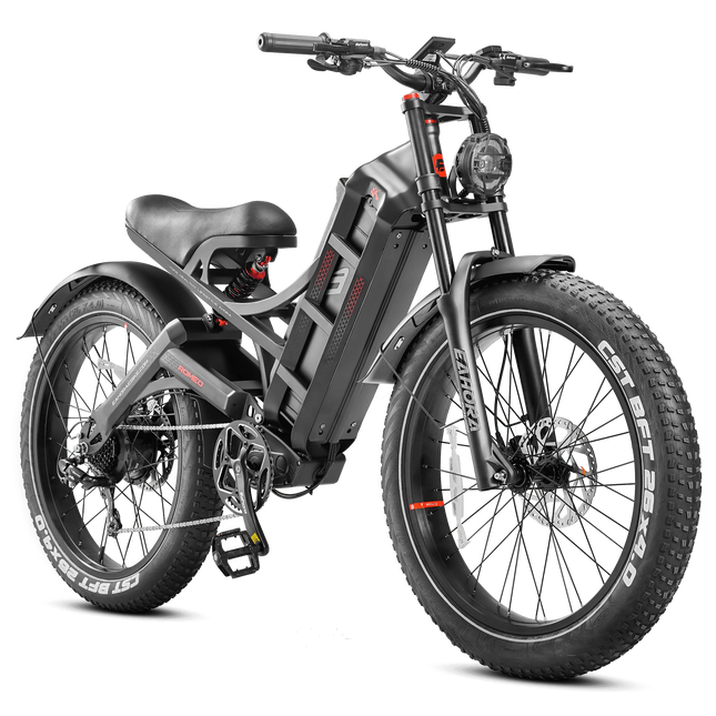 【Romeo pro2 spot】Bicicletta elettrica da città Romeo pro2 3000W con doppio motore, batteria integrata 52V 70Ah, pneumatici grandi, ruote da 26x4.0