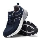 FitVille Le più nuove scarpe da corsa da uomo 4E Sneakers larghe con supporto per l'arco plantare per piedi piatti Sollievo dal dolore al tallone Fascite plantare