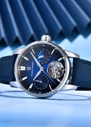 PAGANI DESIGN 41MM Orologio da uomo Orologio meccanico automatico di lusso Orologio da pilota impermeabile in acciaio inossidabile da 100 m PDYS021