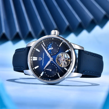 PAGANI DESIGN 41MM Orologio da uomo Orologio meccanico automatico di lusso Orologio da pilota impermeabile in acciaio inossidabile da 100 m PDYS021