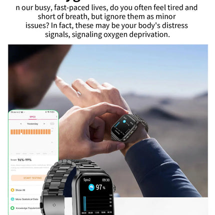 2026 Nuovo Misurazione Accurata Salute Smart Watch ECG + PPG Acido Urico Pressione Sanguigna Lipidi Nel Sangue Chiamata BT Smartwatch Per Le Donne Degli Uomini platinumshop