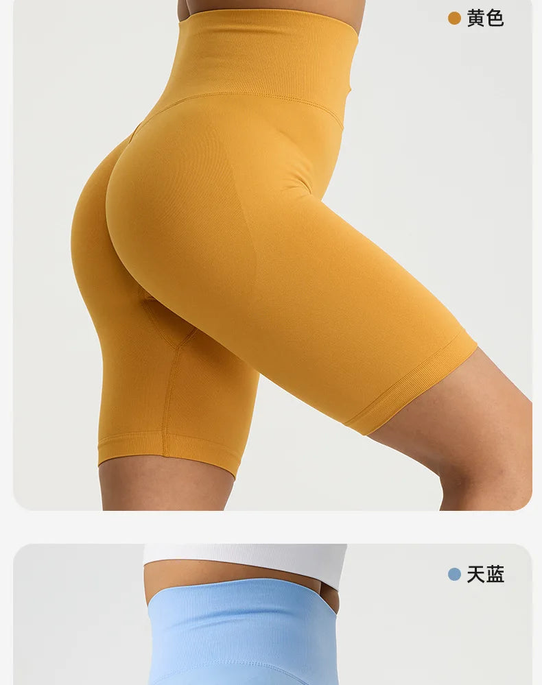 Yoga Shorts For Women 2026 Summer Fitness Women's Sports Cycling Running Shorts Leggings Sportswear Woman Gym Yoga Clothes