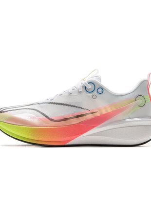 Li-Ning Men's RED HARE 8 PRO Racing Running Shoes BOOM FIBER Cushion Stable Sport Shoes Anti-Slip Wearable Sneakers ARPV003 PlatiNum