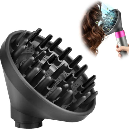 Diffuser Attachment for Dyson Two Airflow Dome Diffuser Modes for Airwrap Hs05 Hs03 Hs01 Hair Diffuser for Hair Drying