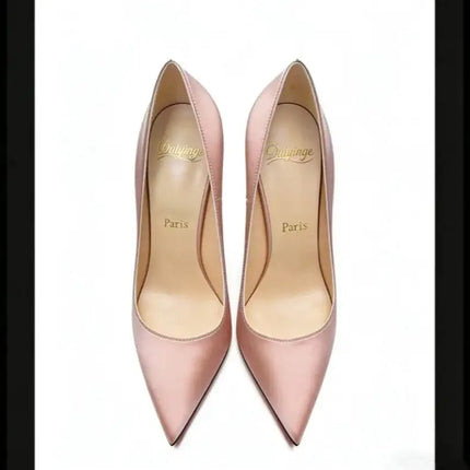 Tacchi Alti da Donna 2026 Nuova Tendenza Scarpe con Tacco a Spillo a Punta in Seta 12cm Sexy per Feste Matrimoni Scarpe di Lusso di Alta Qualità Firmate platinumshop