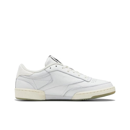 Reebok 85 Leather Spring Abrasion Resistant Lightweight Low top Skateboard Shoes Unisex White GZ1567