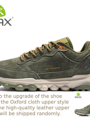 RAX Running Shoes Men&Women Outdoor Sport Shoes Breathable Lightweight Sneakers Air Mesh Upper Anti-slip Natural Rubber Outsole PlatiNum